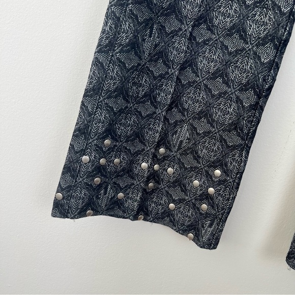 JPG Jean Paul Gaultier Stud Knit Flare Jeans - Picture 4 of 11